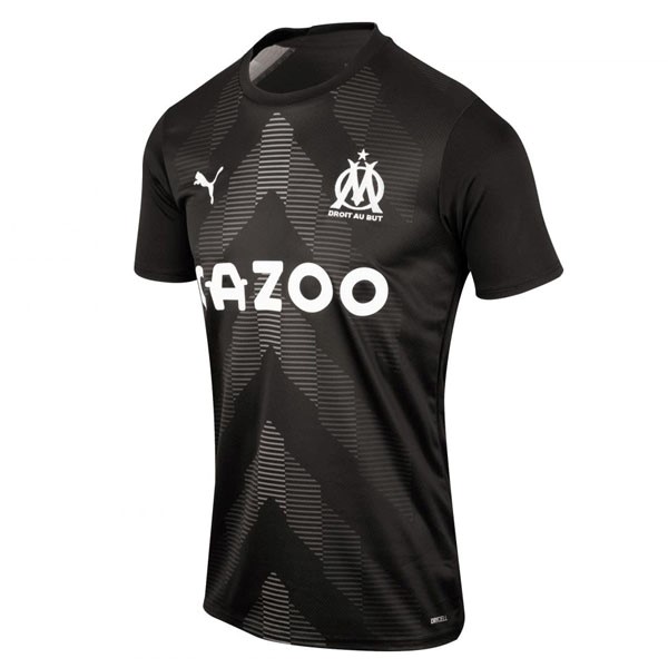 Thailande Maillot Marseille Domicile Gardien 2022-23 Noir